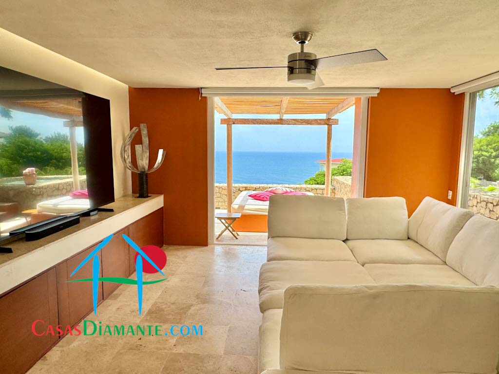 Real Diamante Villas del Sol Villa Turquesa 1 - Recámara uno 2